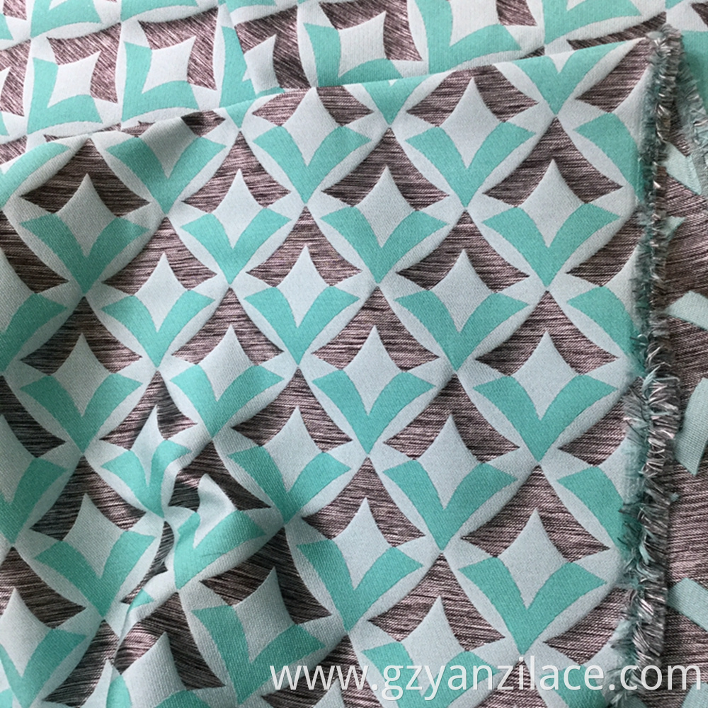 Satin Jacquard Fabric